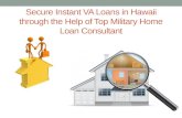 Get secure pre-approved VA home loan in Hawaii from VALoansFinance.com