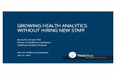 Growing Health Analytics Without Hiring new Staff