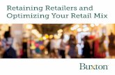 Retaining Retailers and Optimizing Your Retail Mix