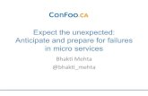 Expect the unexpected: Prepare for failures in microservices