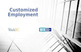 Customized Employment Employer presentation