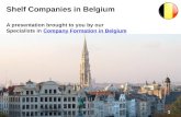 Shelf Companies in Belgium