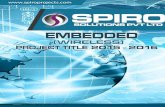 Embedded Wireless Project Title 2015 - 2016