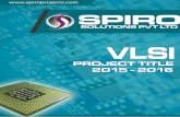 VLSI Project Title 2015