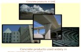 Concrete products uae