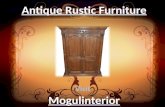 Antique rustic furniture by MOGULINTERIOR