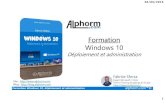 support Formation Windows 10 Déploiement et administration