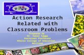 Action research related to Classroom problems