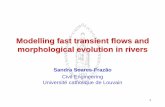 Soares frazao modelling fast transient flows and morphological evolution in rivers