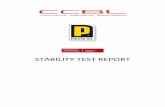 CCBL product stability test