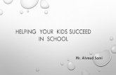 Helping your kids succeed in school