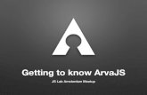Arva JS Developer Introduction