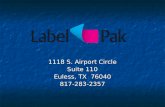 Label Pak Presentation