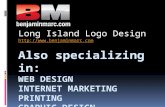 Long Island Logo Design - BenjaminMarc.com 631-334-4359
