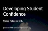 Developing Student Confidence