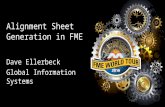 Alignment Sheet Generation in FME