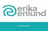 Erika Enlund Social Media portfolio