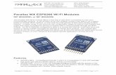 Parallax WX ESP8266 Wi-Fi Module Product Guide