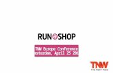 Run a Shop / TNW Conference 2014