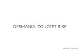 DESMANIA  CONCEPT BIKE 2016 Auto Expo