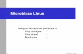 Microblaze Linux