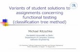 classification tree method