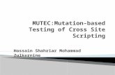 MUTEC:Mutation-based Testing of Cross Site Scripting Hossain ...