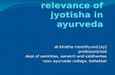 Relevance of jyotisha in ayurveda