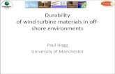 Environmental degradation of wind turbine materials in off-shore ...
