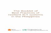 The Booklet of Best Practices of resilient ICT systems in the Philippines