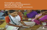 Gender and rural microfinance: Reaching and empowering women