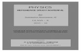 Physics Class X for SA-II 2015-16