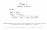 6.007 Lecture 36: Photon: quantum of energy
