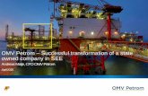 OMV Petrom – Successful transformation of a state owned company ...