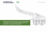 Opportunities for Supply Chain Consolidation in GCC Food Sector