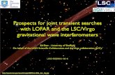 Prospects for joint transient searches with LOFAR and the LSC/Virgo ...