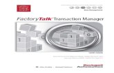 FactoryTalk Transaction Manager User Guide