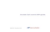 Aculab Call control API guide