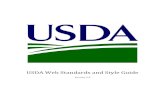 USDA Web Standards and Style Guide