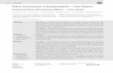 Pelvic Intravenous Leiomyomatosis – Case Report