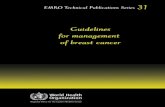 Guidelines for management of breast cancer