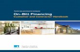 On-Bill Financing Customer and Contractor Handbook (PDF)