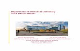 Department of Medicinal Chemistry 2014 Annual Report