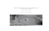 LECTURES ON TROPICAL CYCLONES