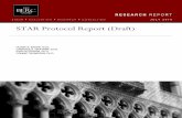 STAR Protocol Reports (Draft)