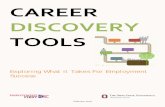 Career Discovery Tools