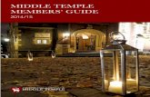 MIDDLE TEMPLE MEMBERS' GUIDE