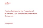 Turnkey Solutions for the Production of BCF Carpet Yarn, Synthetic ...