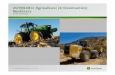AUTOSAR in Agricultural (& Construction) Machinery