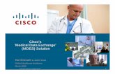 Cisco's 'Medical Data Exchange' (MDES) Solution